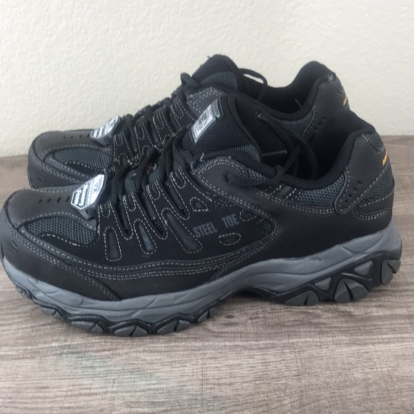 Skechers Work Men's Grinnel Relaxed Fit Size 8.5 - Picture 3 of 11